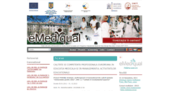 Desktop Screenshot of emediqual.umft.ro